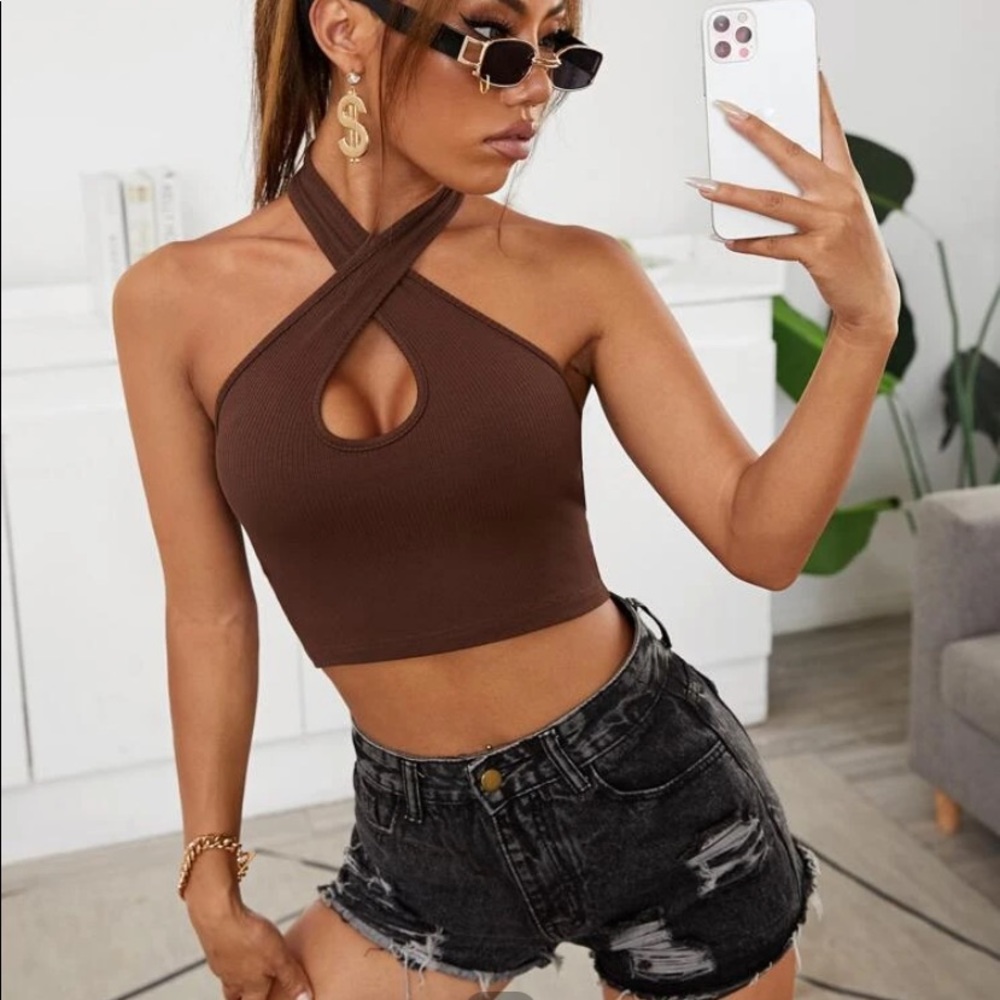 Brown top